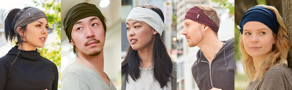 arrange headband double wrap circle boho bohemian pirate hippy hippee bamboo wood pulp organic hair